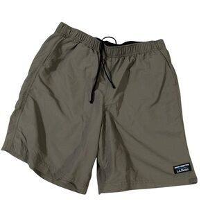 L.L. Bean Charcoal Gray Swim Trunks